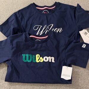 3/$15- Wilson Navy Blue T-Shirts